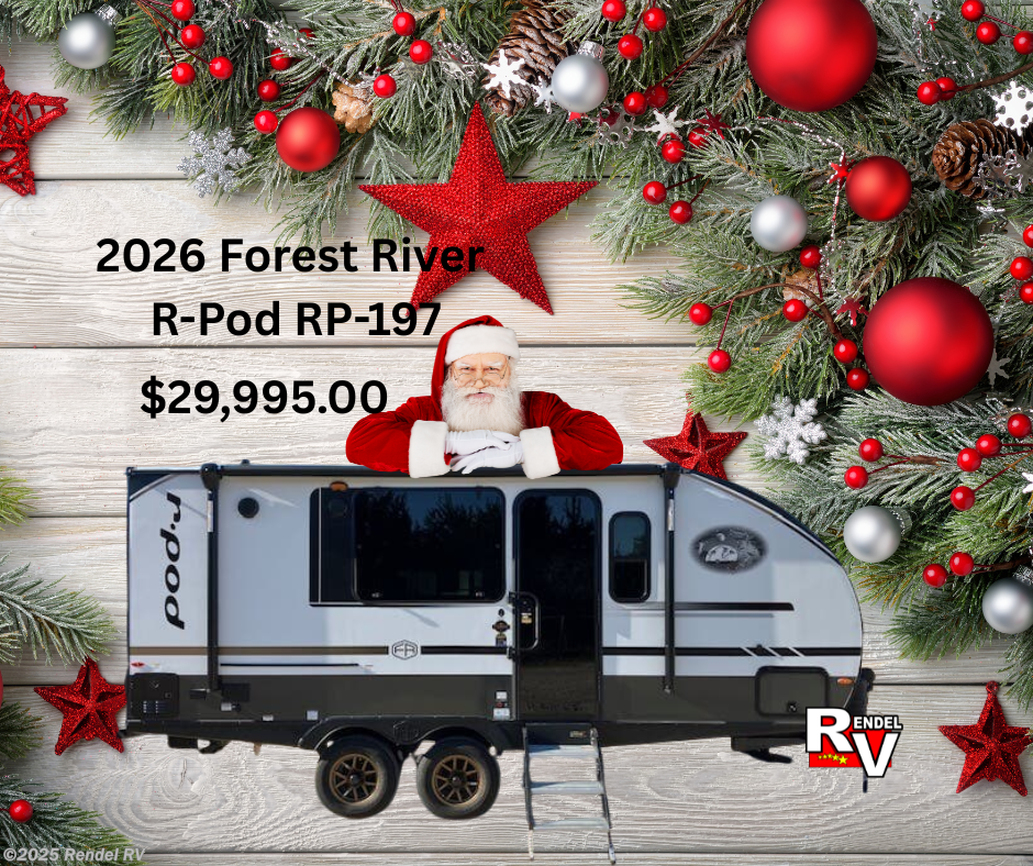 Email now about this 2026 Forest River R-Pod RP-197! New 2026 Forest River R-Pod RP-197 available in Rice, Texas
