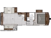 Contact us now about this 2018 Forest River Impression 26RET! Floorplan of 2018 Forest River Impression 26RET