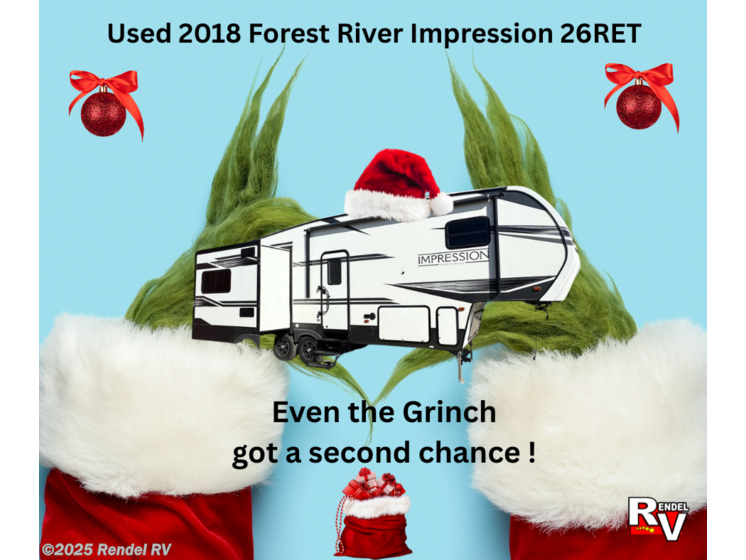 Email now about this 2018 Forest River Impression 26RET! Used 2018 Forest River Impression 26RET available in Rice, Texas
