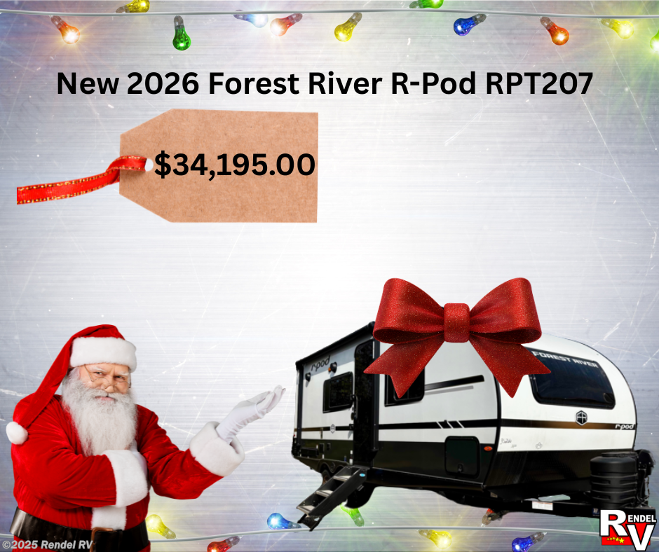Email now about this 2026 Forest River R-Pod RPT207-80! New 2026 Forest River R-Pod RPT207-80 available in Rice, Texas