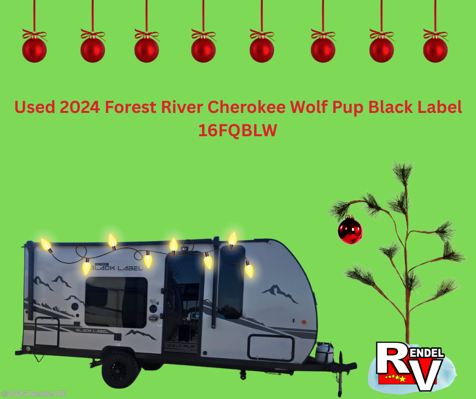 Email now about this 2024 Forest River Cherokee Wolf Pup Black Label 16FQBLW! Used 2024 Forest River Cherokee Wolf Pup Black Label 16FQBLW available in Rice, Texas