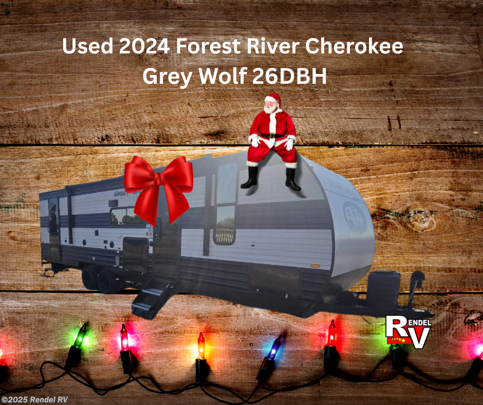 Email now about this 2024 Forest River Cherokee Grey Wolf 26DBH! Used 2024 Forest River Cherokee Grey Wolf 26DBH available in Rice, Texas