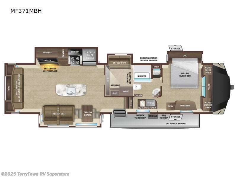 Call now about this 2022 Highland Ridge Mesa Ridge 371MBH! 2022 Highland Ridge Mesa Ridge 371MBH - New Fifth Wheel For Sale by TerryTown RV Superstore in Grand Rapids, Michigan features Slideout