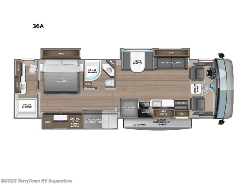 Call now about this 2023 Jayco Precept 36A! 2023 Jayco Precept 36A - New Class A For Sale by TerryTown RV Superstore in Grand Rapids, Michigan features Slideout
