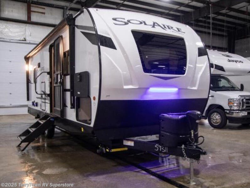 Email now about this 2023 Palomino Solaire 242RBS! New 2023 Palomino Solaire 242RBS available in Grand Rapids, Michigan