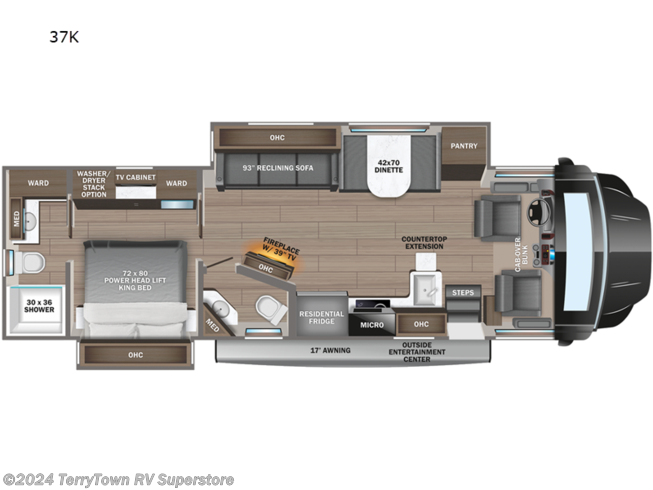 2023 Jayco Seneca 37K - New Class C For Sale by TerryTown RV Superstore in Grand Rapids, Michigan