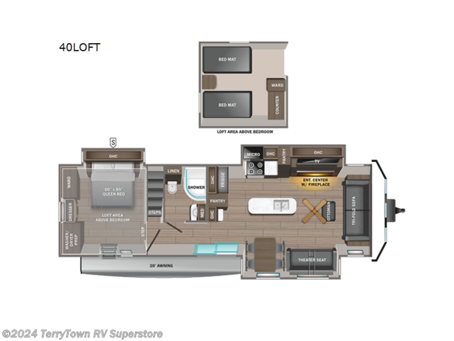 2024 Jayco Jay Flight Bungalow 40LOFT - New Destination Trailer For Sale by TerryTown RV Superstore in Grand Rapids, Michigan