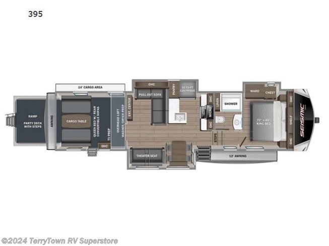 2024 Jayco Seismic 395 - New Toy Hauler For Sale by TerryTown RV Superstore in Grand Rapids, Michigan
