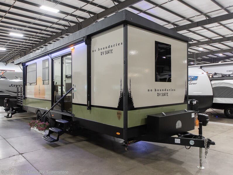Email now about this 2024 Forest River No Boundaries RV Suite RVS1! New 2024 Forest River No Boundaries RV Suite RVS1 available in Grand Rapids, Michigan