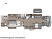 Call now about this 2025 Entegra Coach Anthem 44R! 2025 Entegra Coach Anthem 44R - New Class A For Sale by TerryTown RV Superstore in Grand Rapids, Michigan features Slideout