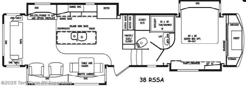 Call now about this 2015 DRV Mobile Suites 38 RSSA! 2015 DRV Mobile Suites 38 RSSA - Used Fifth Wheel For Sale by TerryTown RV Superstore in Grand Rapids, Michigan features Slideout