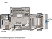 Call now about this 2022 Forest River Salem 22RBS! 2022 Forest River Salem 22RBS - Used Travel Trailer For Sale by TerryTown RV Superstore in Grand Rapids, Michigan features Slideout