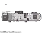 Call now about this 2025 Keystone Raptor Carbon Series 360! 2025 Keystone Raptor Carbon Series 360 - New Toy Hauler For Sale by TerryTown RV Superstore in Grand Rapids, Michigan features Slideout