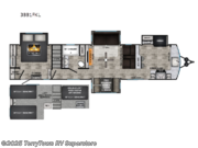 Call now about this 2025 Redwood RV Regency 3881FKL! 2025 Redwood RV Regency 3881FKL - New Destination Trailer For Sale by TerryTown RV Superstore in Grand Rapids, Michigan features Slideout