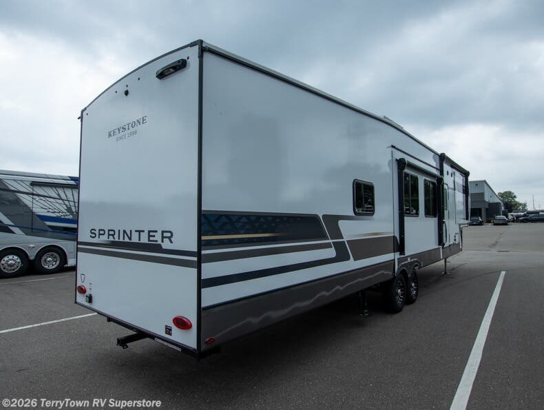 Contact us now about this 2026 Keystone Sprinter 3980FBS! 2026 Sprinter 3980FBS by Keystone from TerryTown RV Superstore in Grand Rapids, Michigan