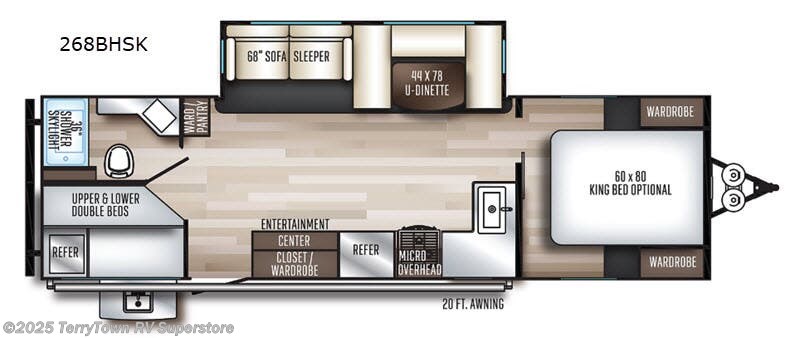 Call now about this 2019 Palomino Solaire Ultra Lite 268BHSK! 2019 Palomino Solaire Ultra Lite 268BHSK - Used Travel Trailer For Sale by TerryTown RV Superstore in Grand Rapids, Michigan features Slideout