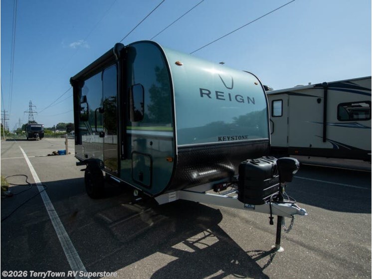 Email now about this 2026 Keystone Reign 13RK! New 2026 Keystone Reign 13RK available in Grand Rapids, Michigan