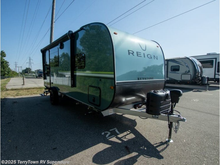 Email now about this 2026 Keystone Reign 19RK! New 2026 Keystone Reign 19RK available in Grand Rapids, Michigan