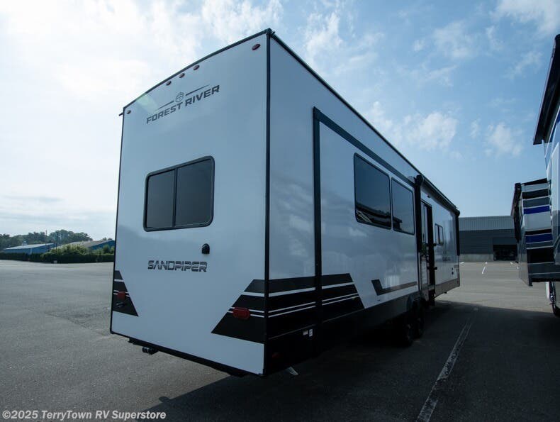Contact us now about this 2026 Forest River Sandpiper Destination Trailers 396RKLR! 2026 Sandpiper Destination Trailers 396RKLR by Forest River from TerryTown RV Superstore in Grand Rapids, Michigan