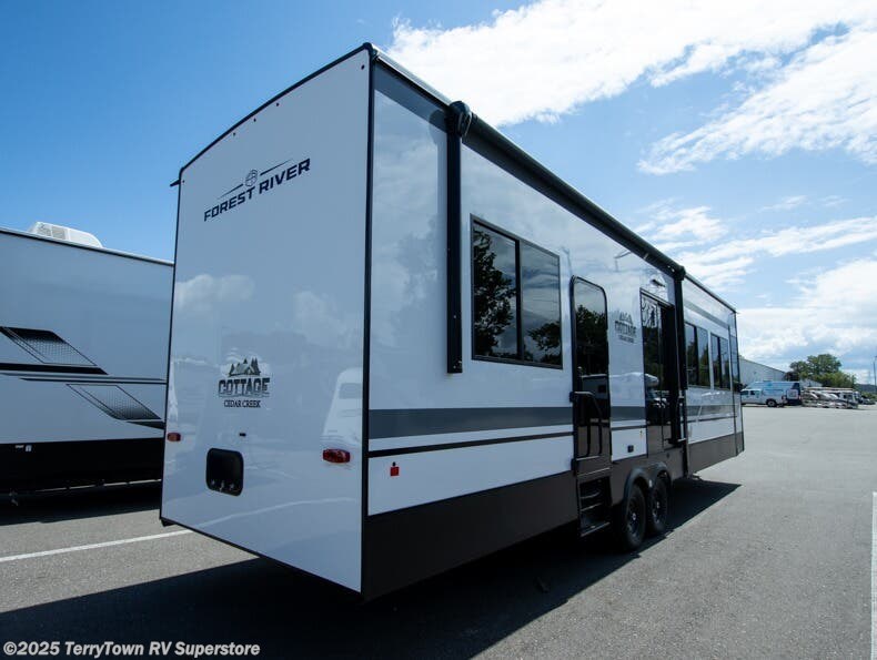 Contact us now about this 2026 Forest River Cedar Creek Cottage 40CCK! 2026 Cedar Creek Cottage 40CCK by Forest River from TerryTown RV Superstore in Grand Rapids, Michigan