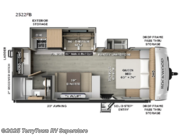 Call now about this 2026 Forest River Rockwood Mini Lite 2522FB! 2026 Forest River Rockwood Mini Lite 2522FB - New Travel Trailer For Sale by TerryTown RV Superstore in Grand Rapids, Michigan features Slideout