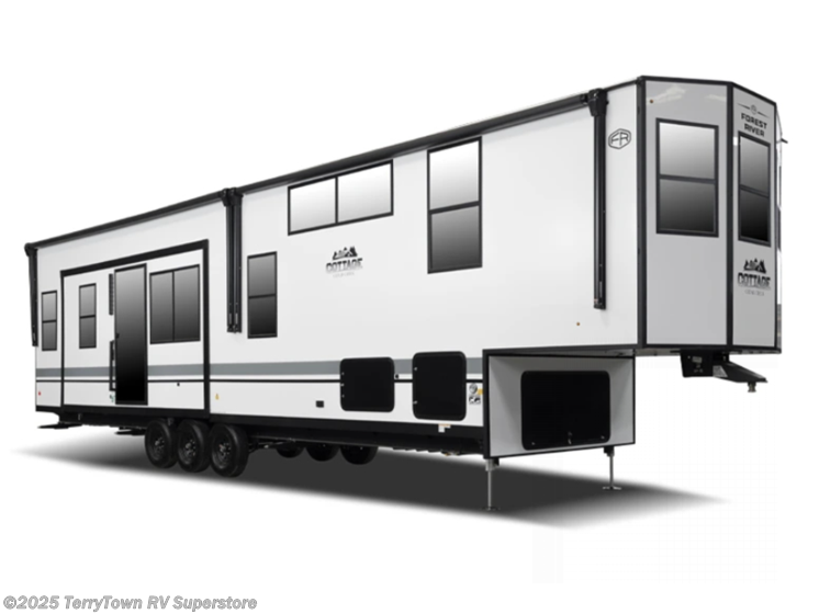 Email now about this 2026 Forest River Cedar Creek Cottage 413FWC! New 2026 Forest River Cedar Creek Cottage 413FWC available in Grand Rapids, Michigan