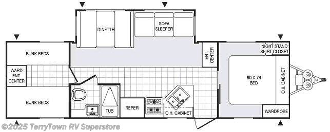 Call now about this 2007 Palomino Puma 30DBSS! 2007 Palomino Puma 30DBSS - Used Travel Trailer For Sale by TerryTown RV Superstore in Grand Rapids, Michigan features Slideout