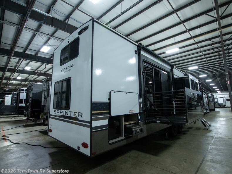 Call now about this 2026 Keystone Sprinter 3950SSP! 2026 Keystone Sprinter 3950SSP - New Fifth Wheel For Sale by TerryTown RV Superstore in Grand Rapids, Michigan