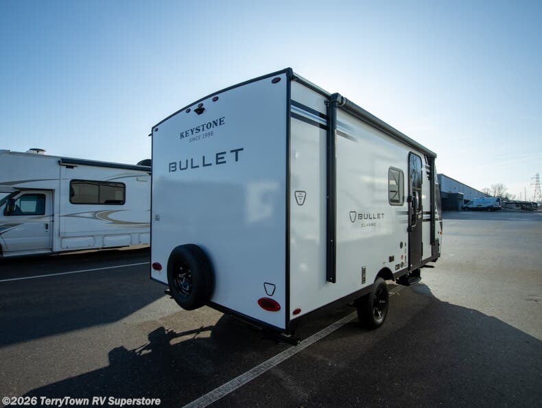 Contact us now about this 2026 Keystone Bullet Classic 16BHC! 2026 Bullet Classic 16BHC by Keystone from TerryTown RV Superstore in Grand Rapids, Michigan