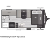 Call now about this 2026 Keystone Bullet Classic 16BHC! 2026 Keystone Bullet Classic 16BHC - New Travel Trailer For Sale by TerryTown RV Superstore in Grand Rapids, Michigan