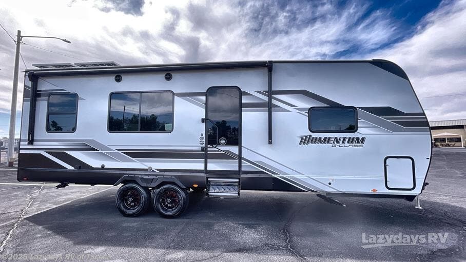 Call now about this 2025 Grand Design Momentum G-Class 27G! 2025 Grand Design Momentum G-Class 27G - New Travel Trailer For Sale by Lazydays RV of Tucson in Tucson, Arizona