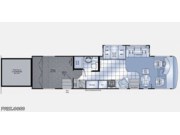 Call now about this 2011 Thor Motor Coach Outlaw 3611! Floorplan of 2011 Thor Motor Coach Outlaw 3611