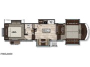 Contact us now about this 2016 Grand Design Momentum 376TH! Floorplan of 2016 Grand Design Momentum 376TH