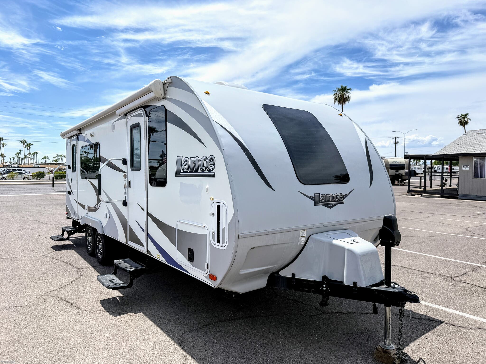 Call now about this 2017 Lance TT ! 2017 Lance TT - Used Travel Trailer For Sale by RV AZ Corral in Mesa, Arizona features Tinted Windows, Leveling Jacks, Non-Smoking Unit, Exterior Speakers, Pass Thru Storage