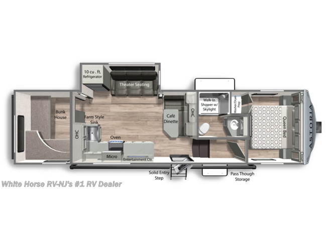 2024 Dutchmen Astoria 298BH - New Fifth Wheel For Sale by White Horse RV Center in Egg Harbor City, New Jersey