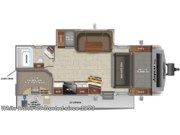 Call now about this 2022 Jayco White Hawk 25MBH! Floorplan of 2022 Jayco White Hawk 25MBH