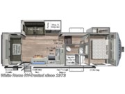 Call now about this 2025 Dutchmen Astoria Half-Ton 250RD! Floorplan of 2025 Dutchmen Astoria Half-Ton 250RD
