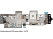 Call now about this 2025 Grand Design Solitude 417KB! 2025 Grand Design Solitude 417KB - New Fifth Wheel For Sale by White Horse RV Center in Egg Harbor City, New Jersey features CO Detector, Roof Vents, Hitch, Satellite Radio, TV