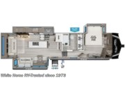 Call now about this 2025 Grand Design Solitude 370DV! 2025 Grand Design Solitude 370DV - Used Fifth Wheel For Sale by White Horse RV Center in Egg Harbor City, New Jersey features Ladder, Spare Tire Kit, Smoke Detector, Rocker Recliner(s), Fireplace