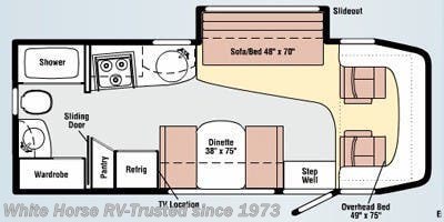 Call now about this 2009 Winnebago View 24H! 2009 Winnebago View 24H - Used Class C For Sale by White Horse RV Center in Williamstown, New Jersey features Overhead Cabinetry, Awning, Slideout, Water Heater, CD Player