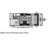 Call now about this 2026 Highland Ridge Colt 20DB! Floorplan of 2026 Highland Ridge Colt 20DB
