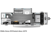 Call now about this 2026 Highland Ridge Colt 28DBS! Floorplan of 2026 Highland Ridge Colt 28DBS