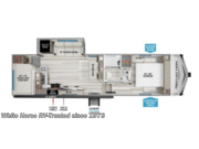 Call now about this 2026 Grand Design Reflection 100 Series 27BH! Floorplan of 2026 Grand Design Reflection 100 Series 27BH