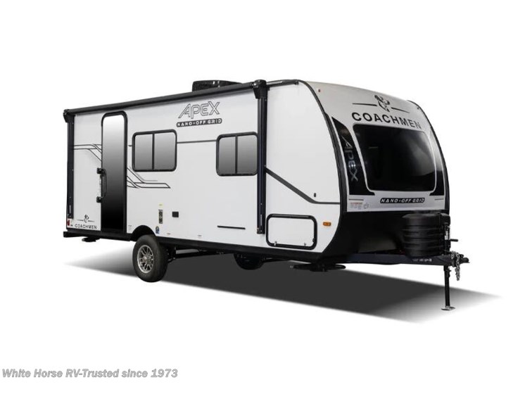 Email now about this 2026 Coachmen Apex Nano 216RKS! Stock Image for 2026 Coachmen 216RKS (options and colors may vary)