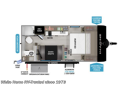 Call now about this 2026 Grand Design Imagine AIM 15RBA! Floorplan of 2026 Grand Design Imagine AIM 15RBA
