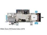 Call now about this 2026 Grand Design Imagine 2800BH! Floorplan of 2026 Grand Design Imagine 2800BH