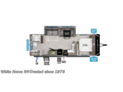 Call now about this 2026 Grand Design Imagine 2600RB! Floorplan of 2026 Grand Design Imagine 2600RB