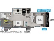 Call now about this 2026 Grand Design Transcend Xplor 26BHX! Floorplan of 2026 Grand Design Transcend Xplor 26BHX