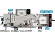 Call now about this 2026 Grand Design Transcend 265BHT! Floorplan of 2026 Grand Design Transcend 265BHT