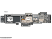 Call now about this 2026 Forest River XLR Nitro 40G17! 2026 Forest River XLR Nitro 40G17 - New Toy Hauler For Sale by TGORV in Greeley, Colorado features Slideout